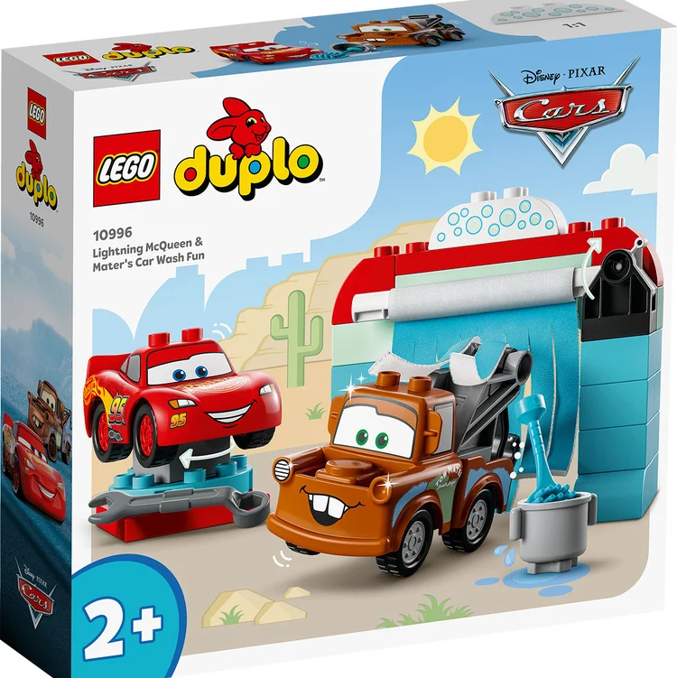 Конструктор Lego Дупло Веселая Автомойка Молния Маккуин и Мэтр 10996 купить,NaN