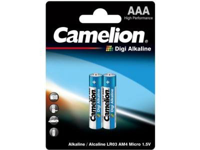 Батарейки Camelion Digi Alkaline LR03-BP2DG 1.5Vx2