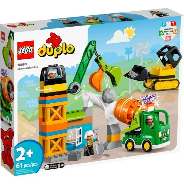 Конструктор Lego Дупло Строительная площадка 10990