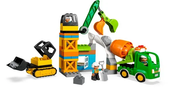 Конструктор Lego Дупло Строительная площадка 10990