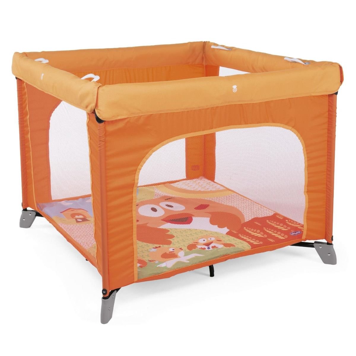Манеж Chicco Open Fancy Chicken оранжевый купить,NaN