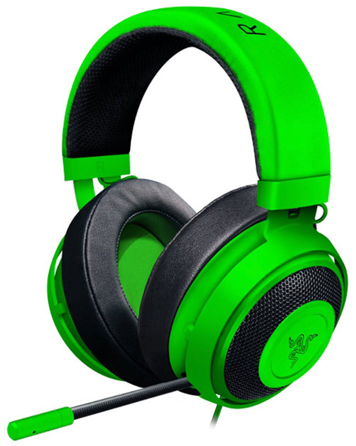 Наушники Razer Kraken зеленые