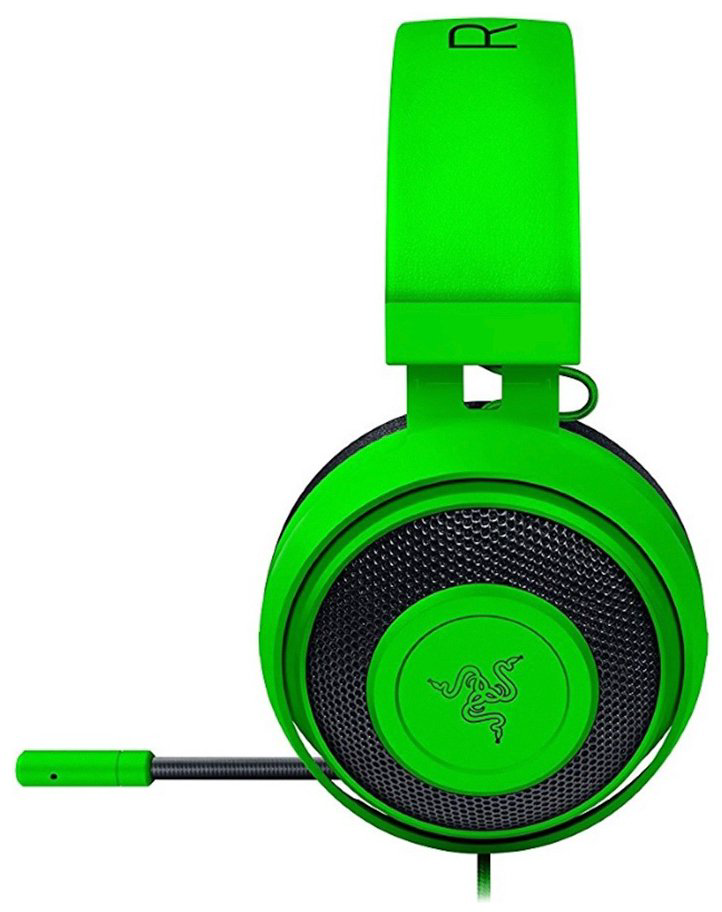 Наушники Razer Kraken зеленые купить,NaN