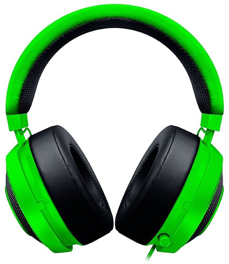 Наушники Razer Kraken зеленые купить,NaN