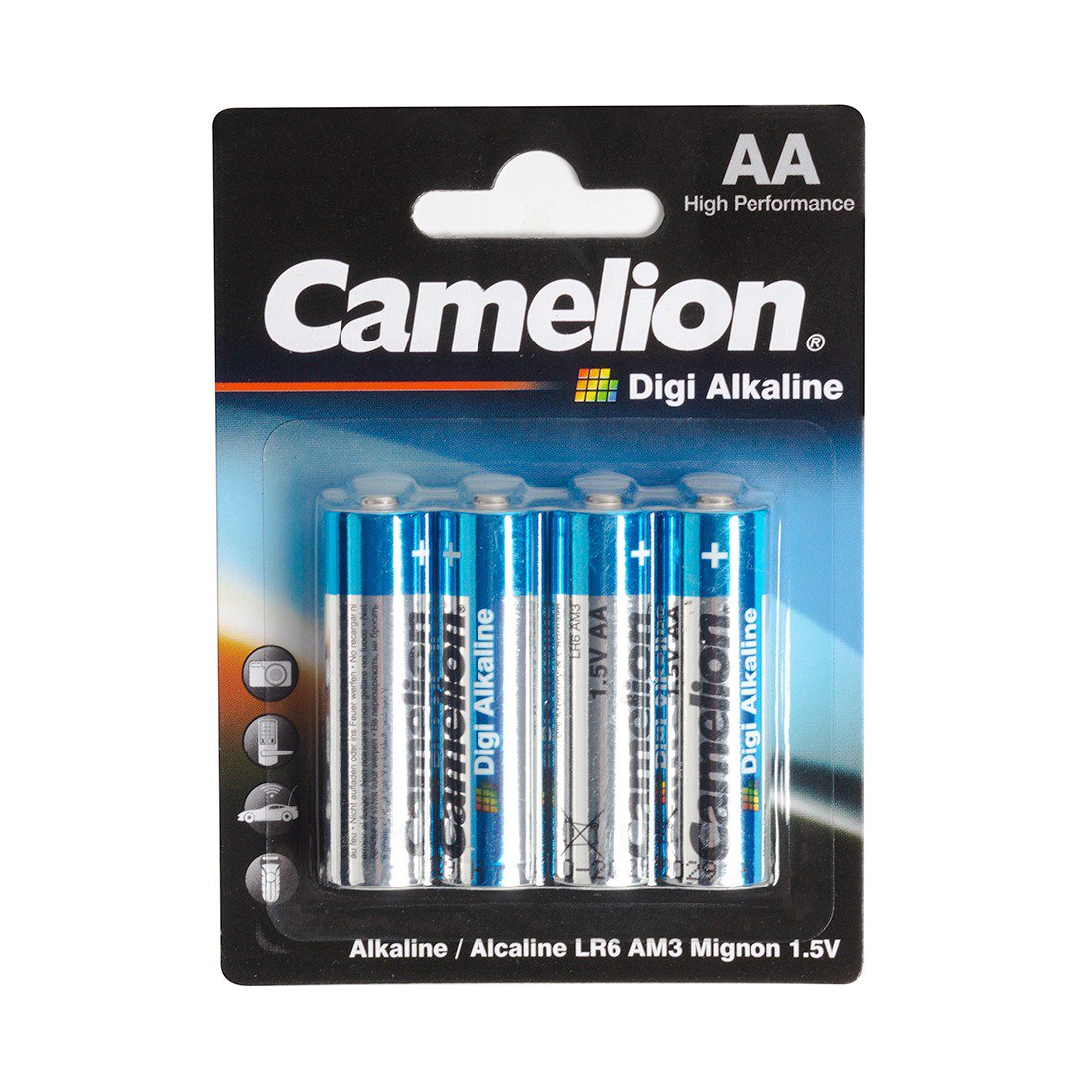 Батарейки Camelion Digi Alkaline LR6-BP4DG