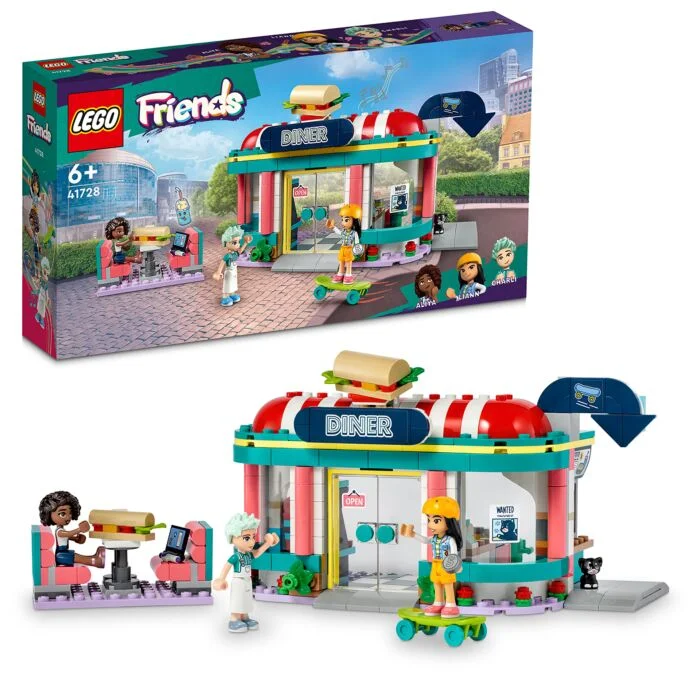 Конструктор Lego Friends Закусочная в центре Хартлейк Сити 41728