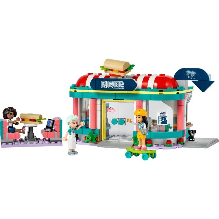 Конструктор Lego Friends Закусочная в центре Хартлейк Сити 41728 - ForteMarket Конструктор Lego Friends Закусочная в центре Хартлейк Сити 41728 купить,0