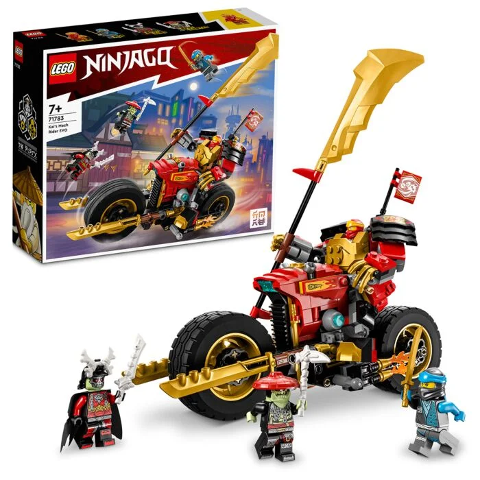 Конструктор Lego Ниндзяго Робот Кая на мотоцикле EVO 71783 купить,NaN