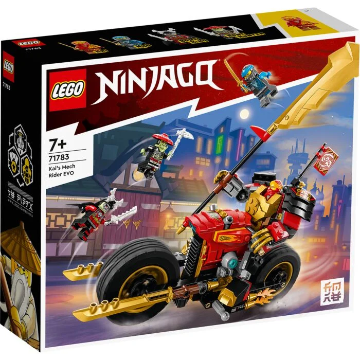 Конструктор Lego Ниндзяго Робот Кая на мотоцикле EVO 71783 купить,NaN