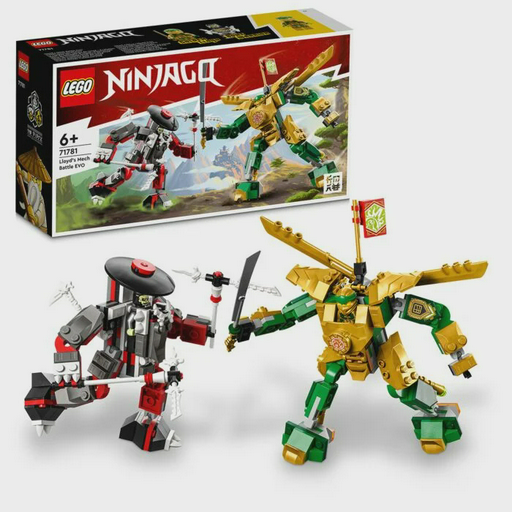 Конструктор Lego Ниндзяго Битва с роботом Ллойда EVO 71781