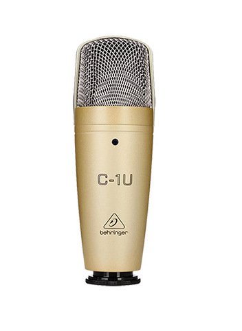 Студийный микрофон Behringer C-1U USB золотистый 