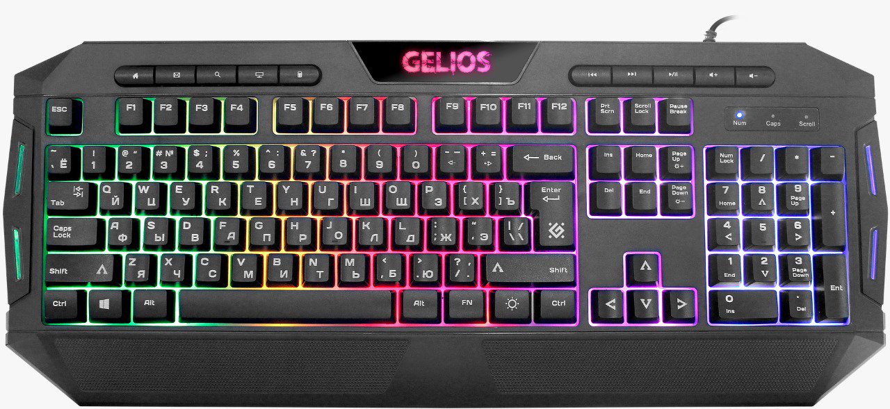 Клавиатура Defender Gelios GK-174DL черная