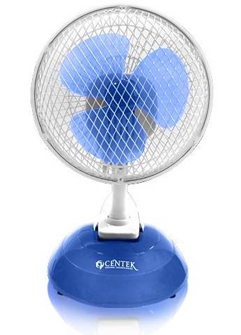 Вентилятор Centek CT-5003 бело-синий купить,NaN