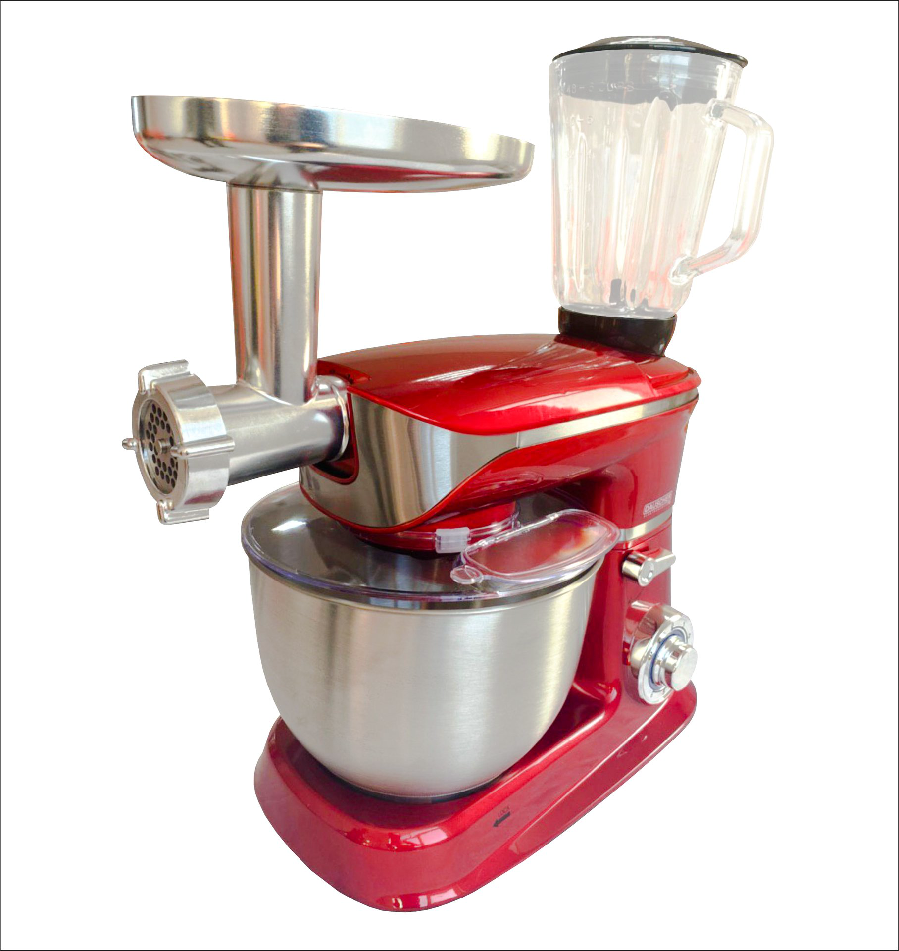 Кухонный комбайн Dauscher  DKP-6513SM Turbo красный купить,NaN