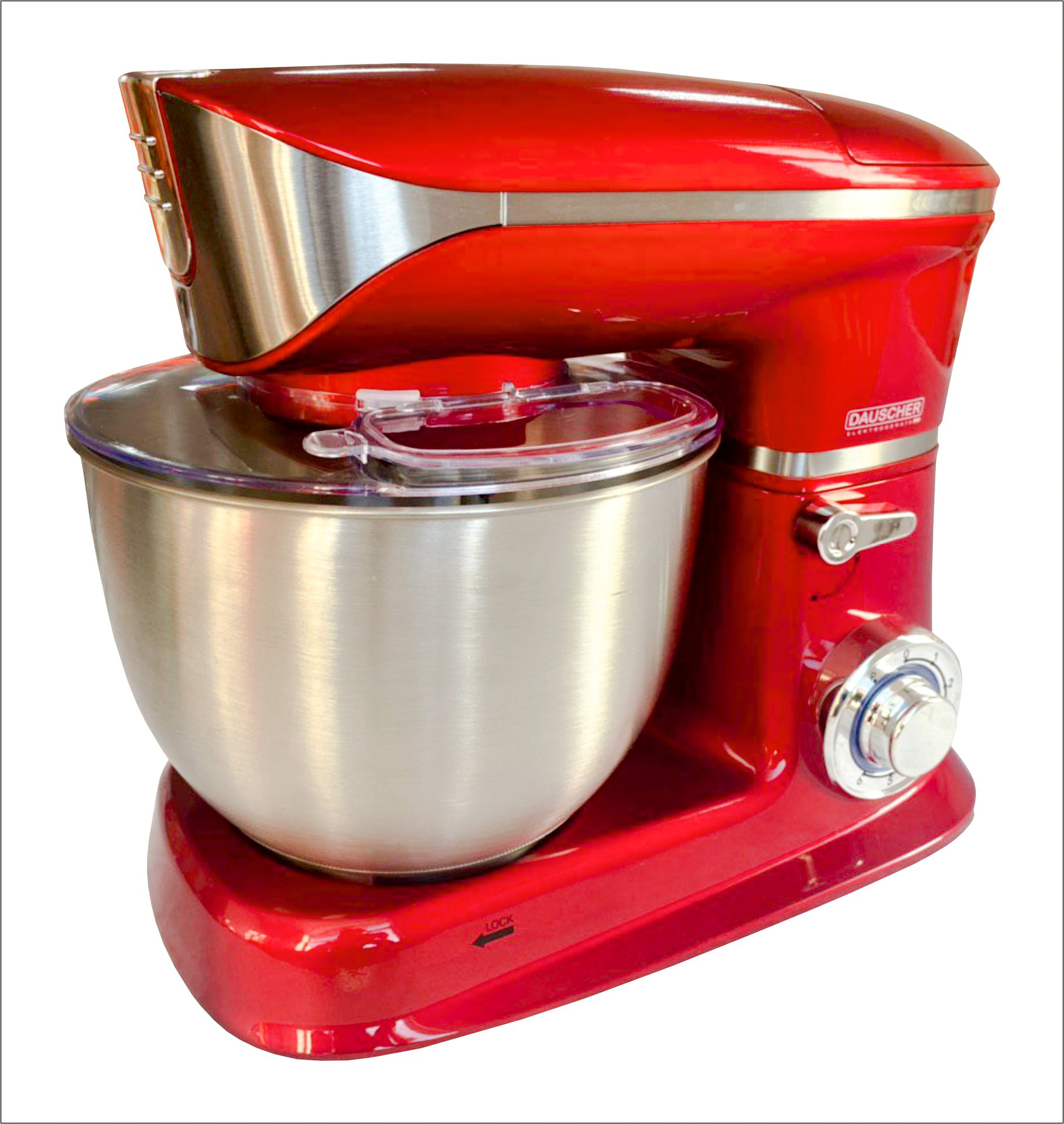 Кухонный комбайн Dauscher  DKP-6513SM Turbo красный купить,NaN