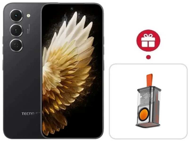Смартфон Tecno Spark 40 Pro 8/256Gb Ink Black + подарок купить,NaN