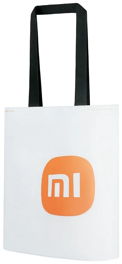Сумка шоппер Xiaomi полиэстер белый купить,NaN