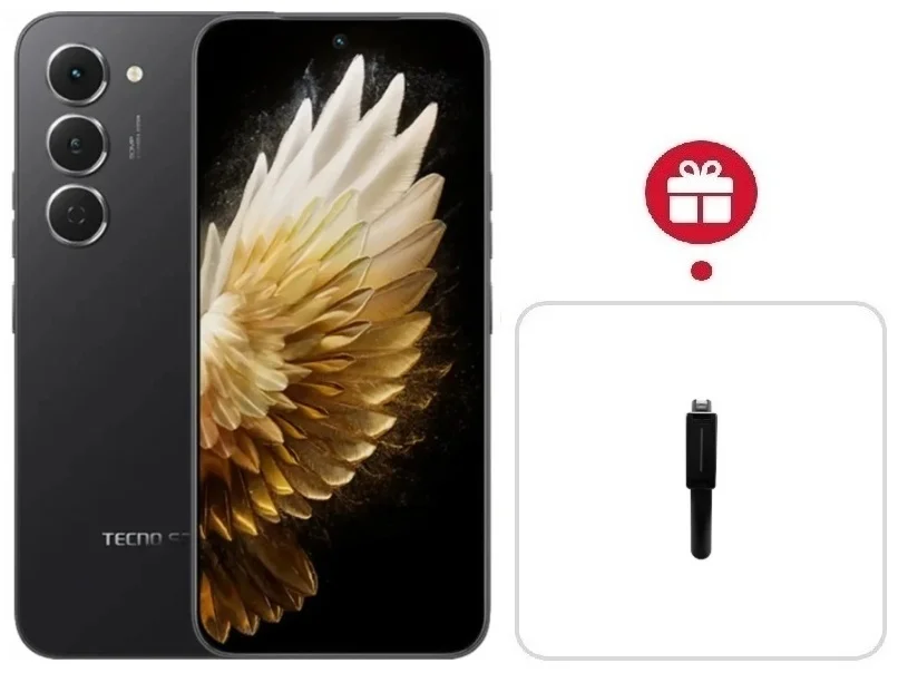 Смартфон Tecno Spark 40 Pro 8/256Gb Ink Black + подарок купить,NaN