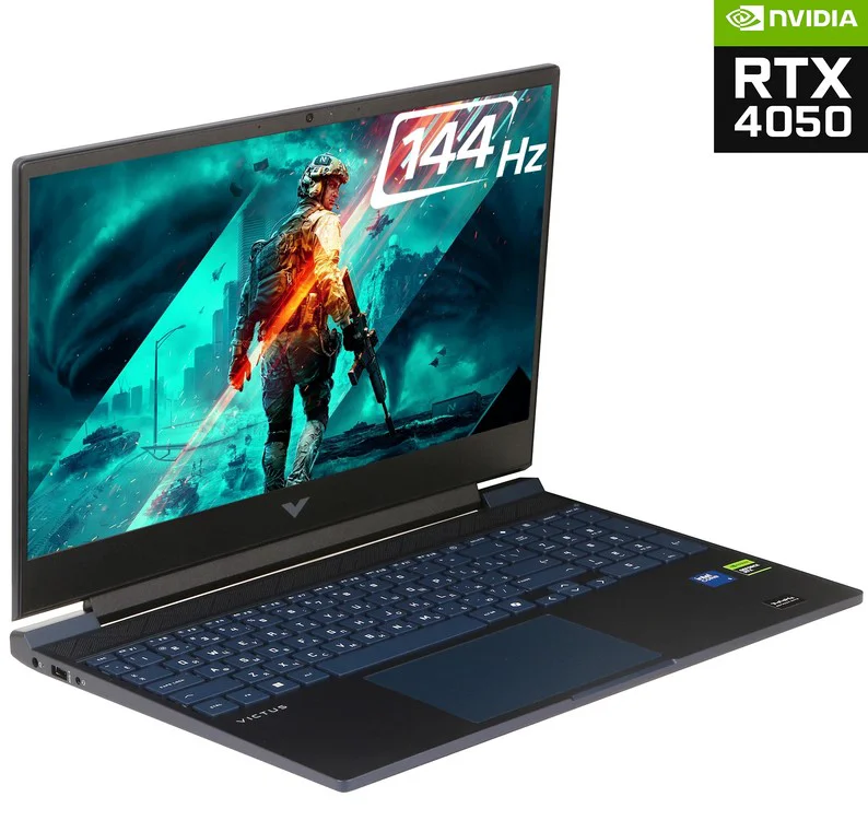 Ноутбук HP Victus 15-fa2250ci D9CP3EA 15.6" Black/Silver