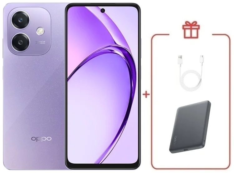 Смартфон Oppo A5i 4/128 Starry Purple + подарок купить,NaN