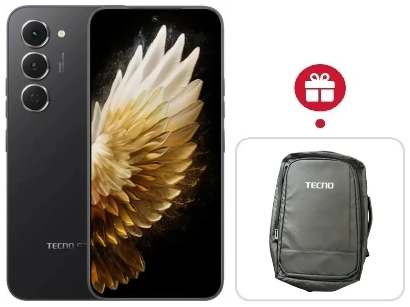 Смартфон Tecno Spark 40 Pro 8/256Gb Ink Black + подарок купить,NaN