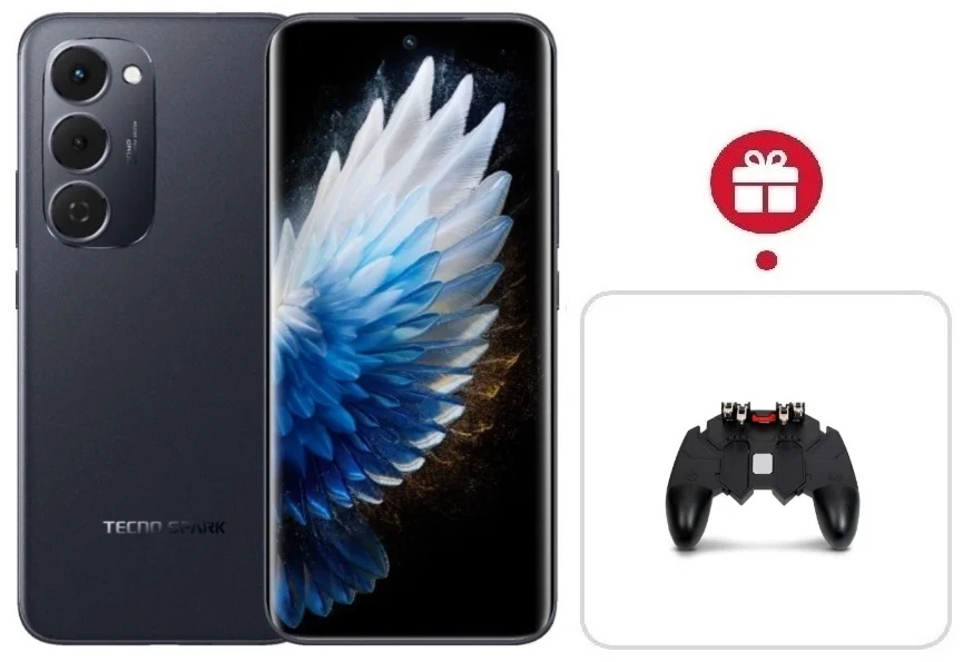 Смартфон Tecno Spark 40 Pro+ 8/256Gb Nebula Black + подарок купить,NaN