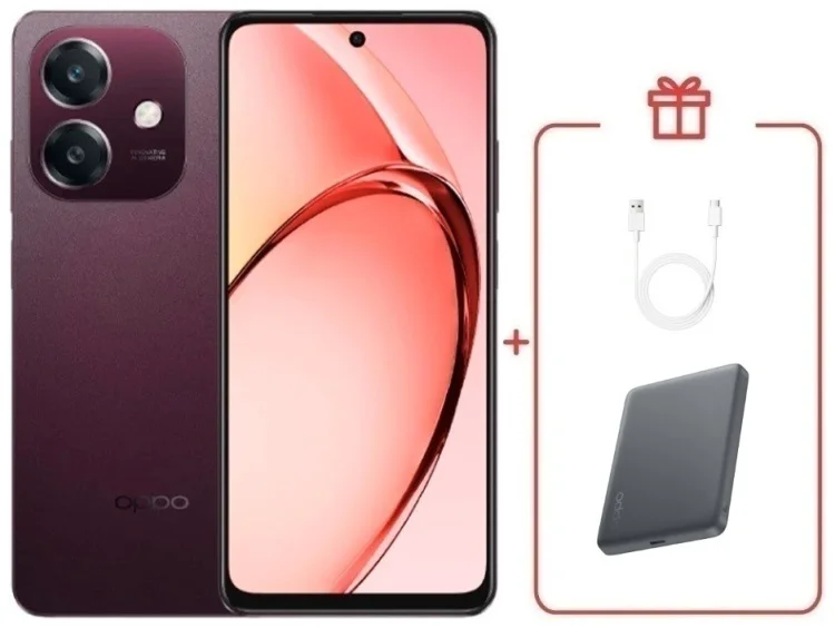 Смартфон Oppo A5i 4/128 Nebula Red + подарок купить,NaN
