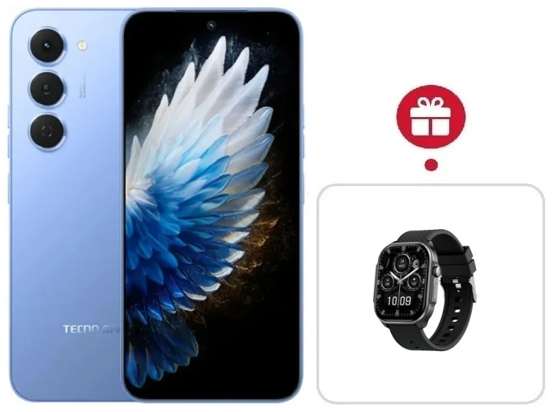 Смартфон Tecno Spark 40 Pro 8/256Gb Lake Blue + подарок купить,NaN