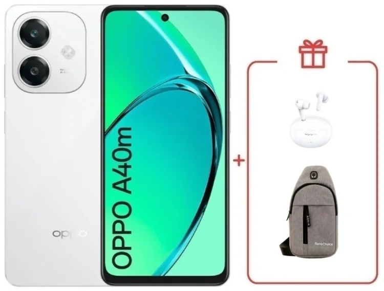 Смартфон Oppo A40M 6/256 White + подарок купить,NaN