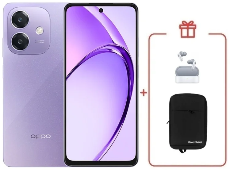 Смартфон Oppo A5i 4/128 Starry Purple + подарок купить,NaN