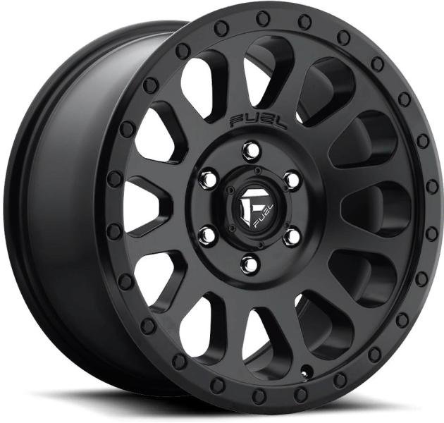 Комплект дисков Fuel D579 Vector 6x139.7 9x18 ET1 D108 черный купить,962000