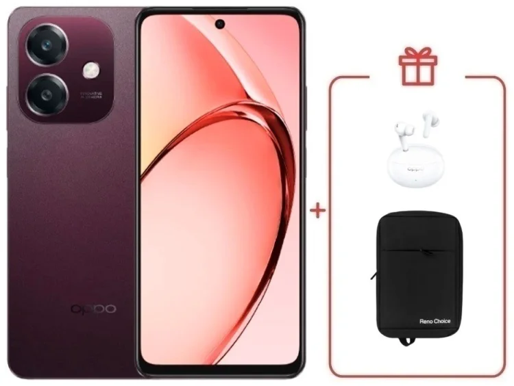 Смартфон Oppo A5i 4/128 Nebula Red + подарок купить,NaN