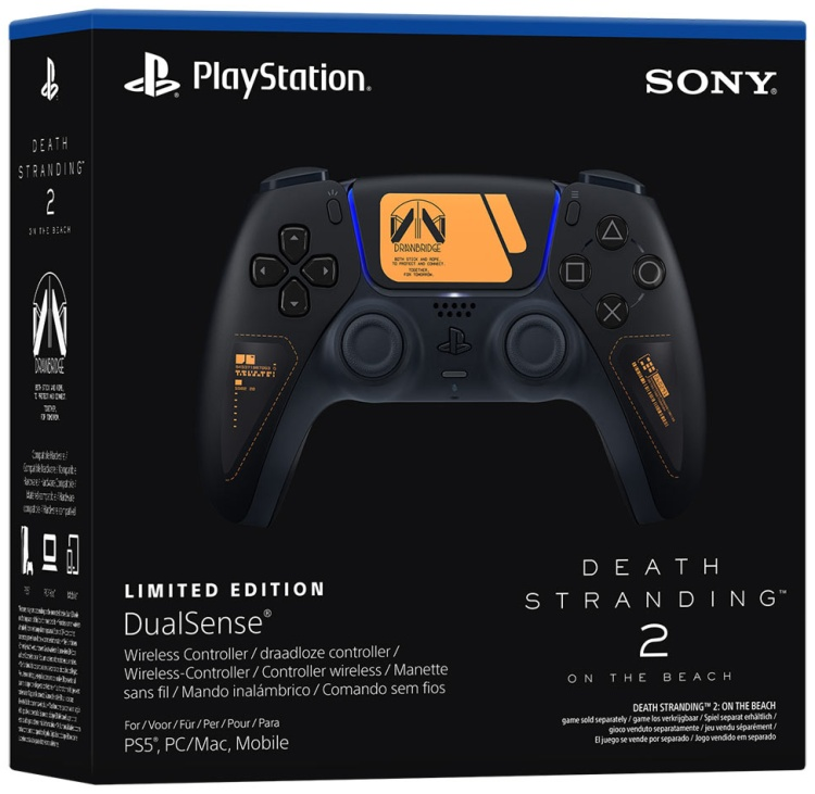 Игровой контроллер Sony DualSense Controller Death Stranding 2 Limited Edition CFI-ZCT1W Black купить,NaN