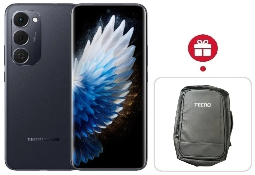 Смартфон Tecno Spark 40 Pro+ 8/256Gb Nebula Black + подарок купить,NaN