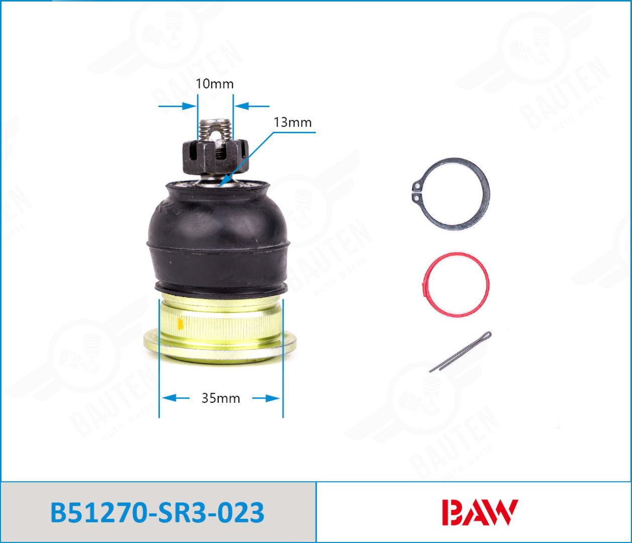 BAW опора шаровая B51270-SR3-023 купить,NaN