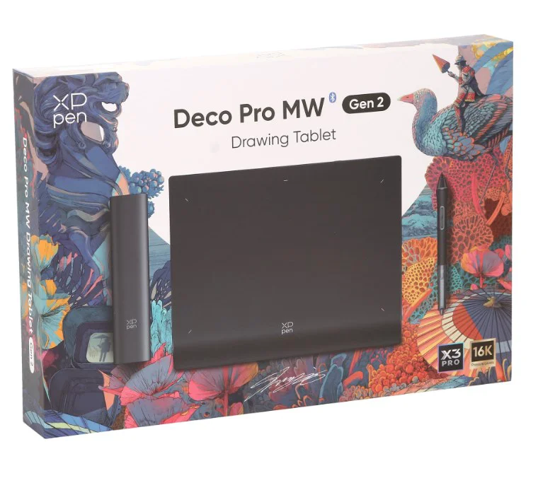 Графический планшет XP-Pen Deco Pro MW Gen 2 MT0962B_ACK05 Black купить,106960