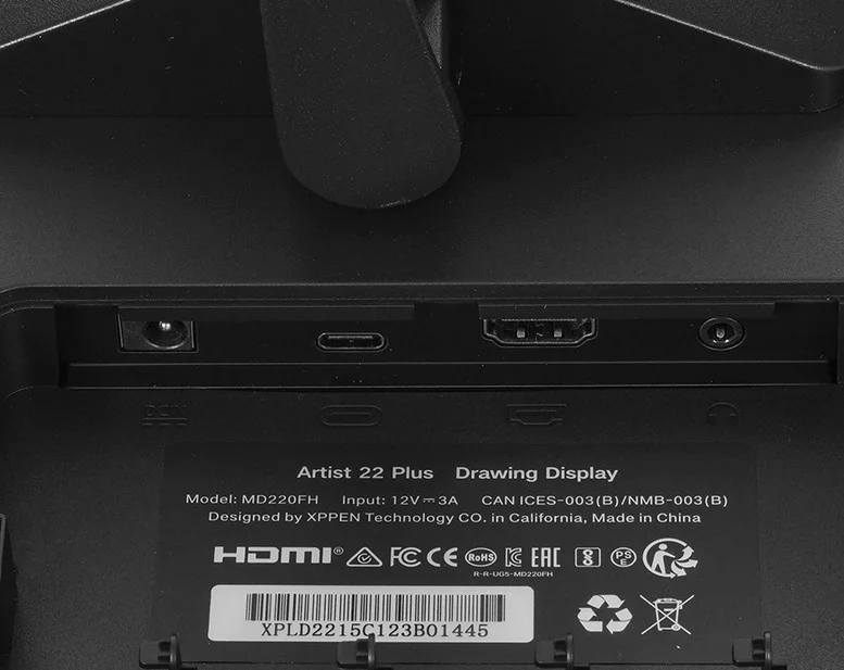 Графический планшет XP-Pen Artist 22 Plus MD220FH_EU Black