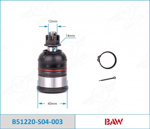 BAW опора шаровая B51220S04003 купить,NaN