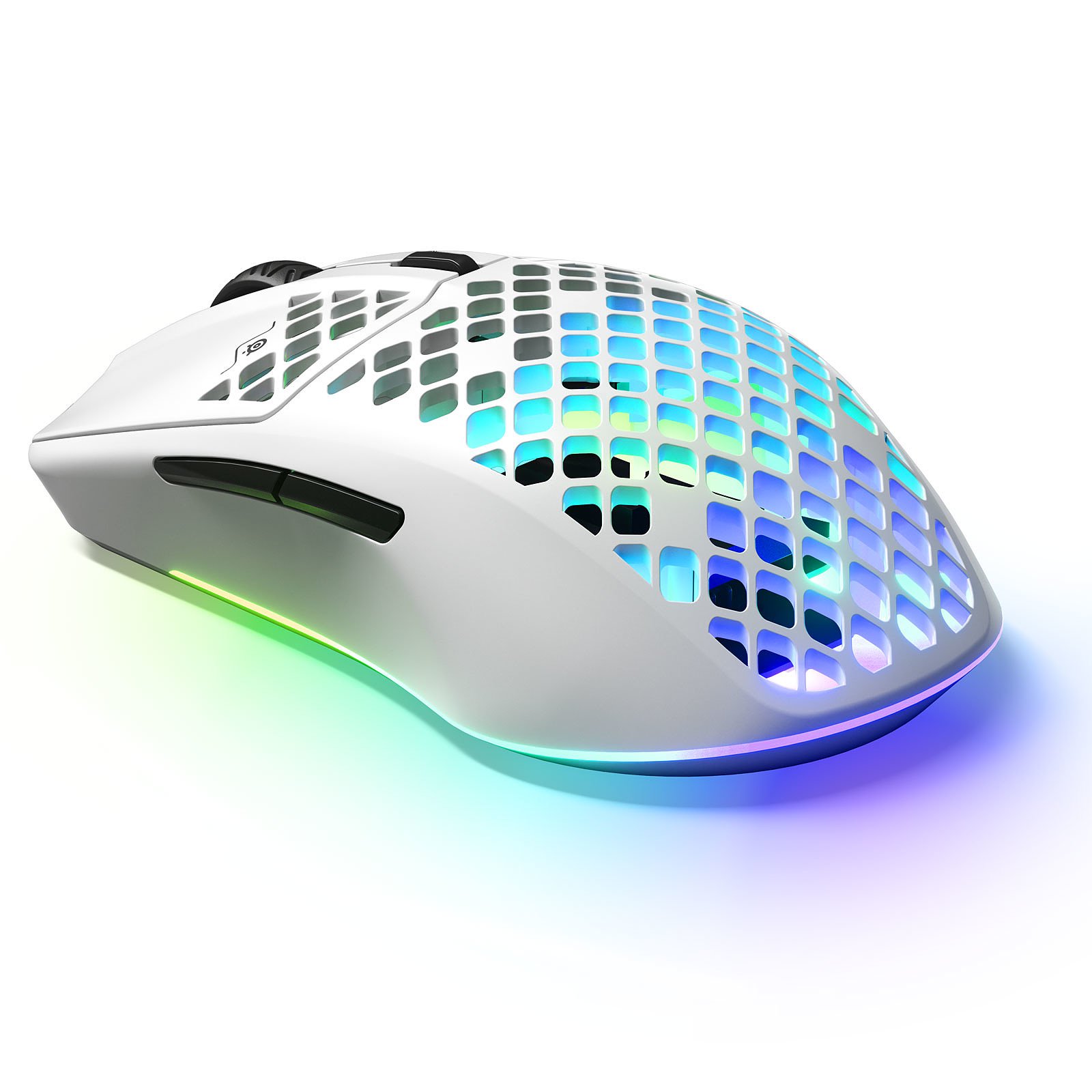 Мышь игровая SteelSeries Aerox 3 Wireless белая купить,0