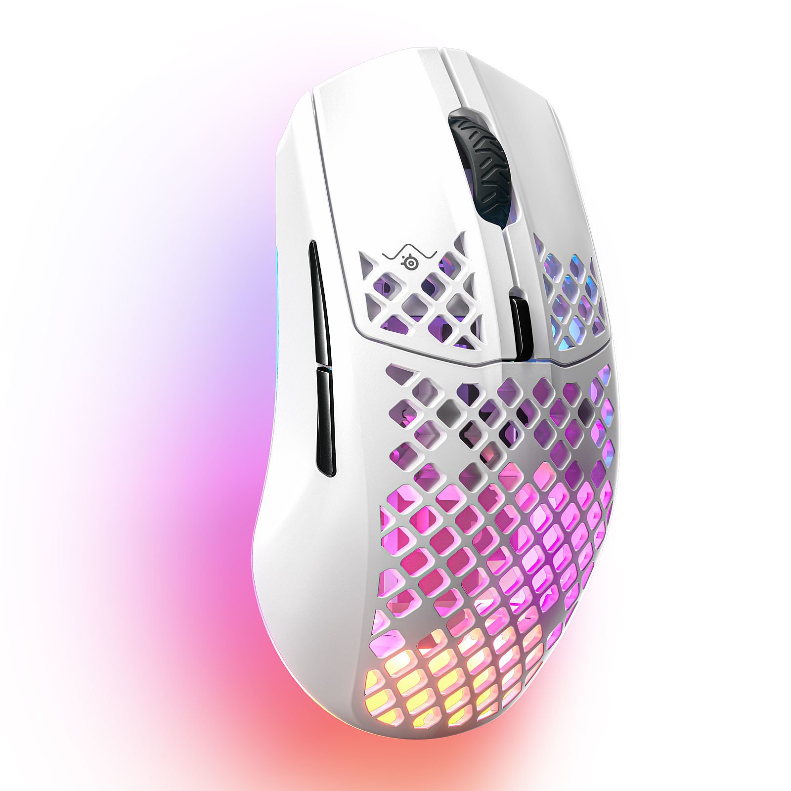 Мышь игровая SteelSeries Aerox 3 Wireless белая купить,0