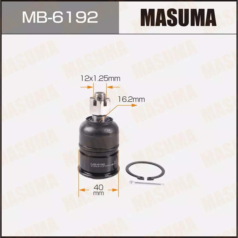 MASUMA опора шаровая MB6192 купить,NaN