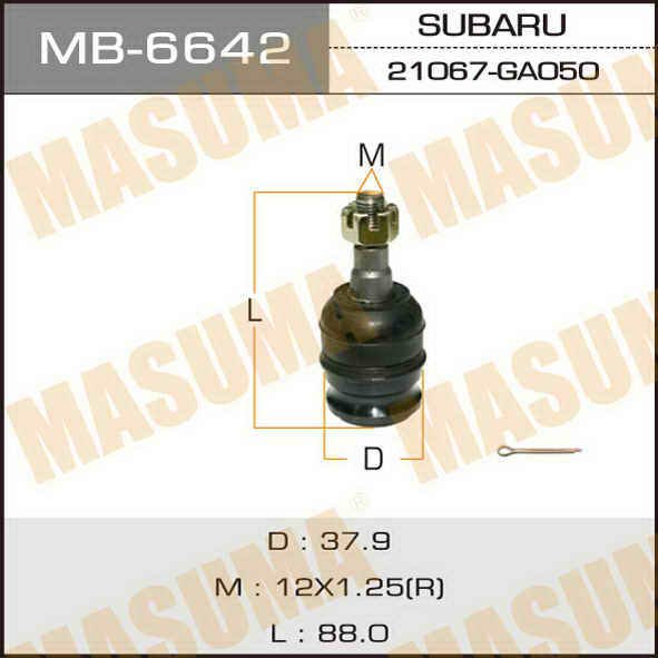 MASUMA опора шаровая MB6642 купить,NaN