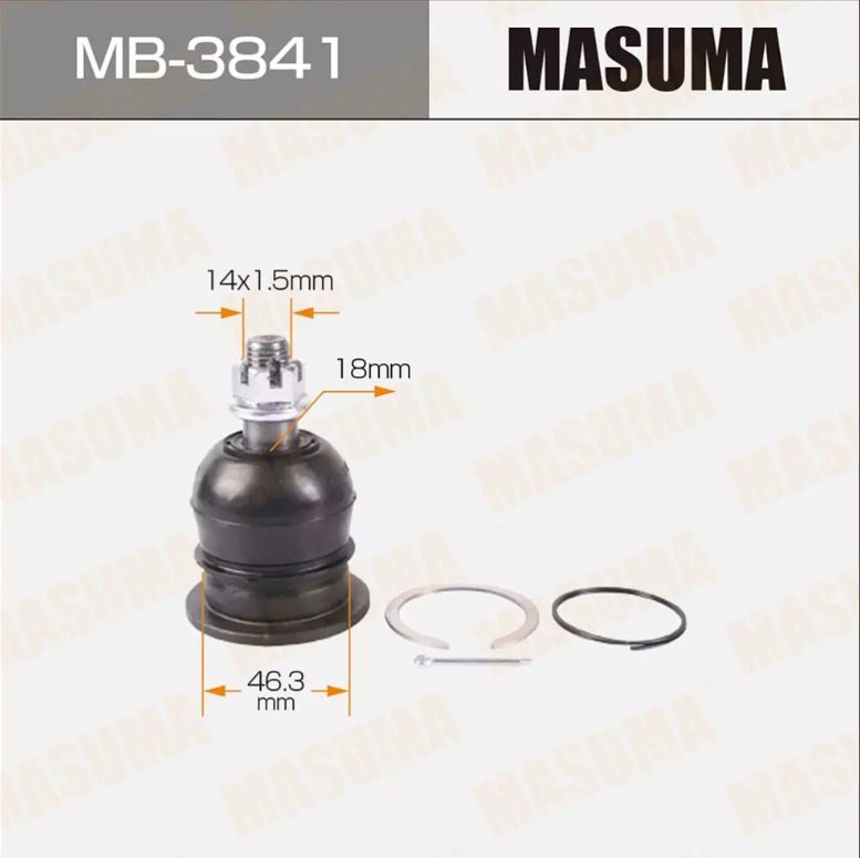 MASUMA опора шаровая MB-3841 купить,NaN