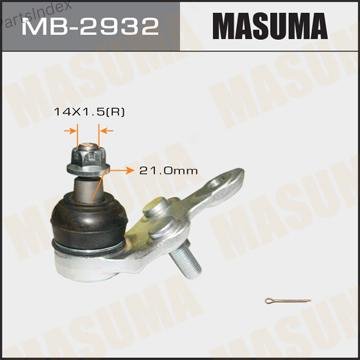 MASUMA Опора Шаровая Подвески MB2932 купить,NaN