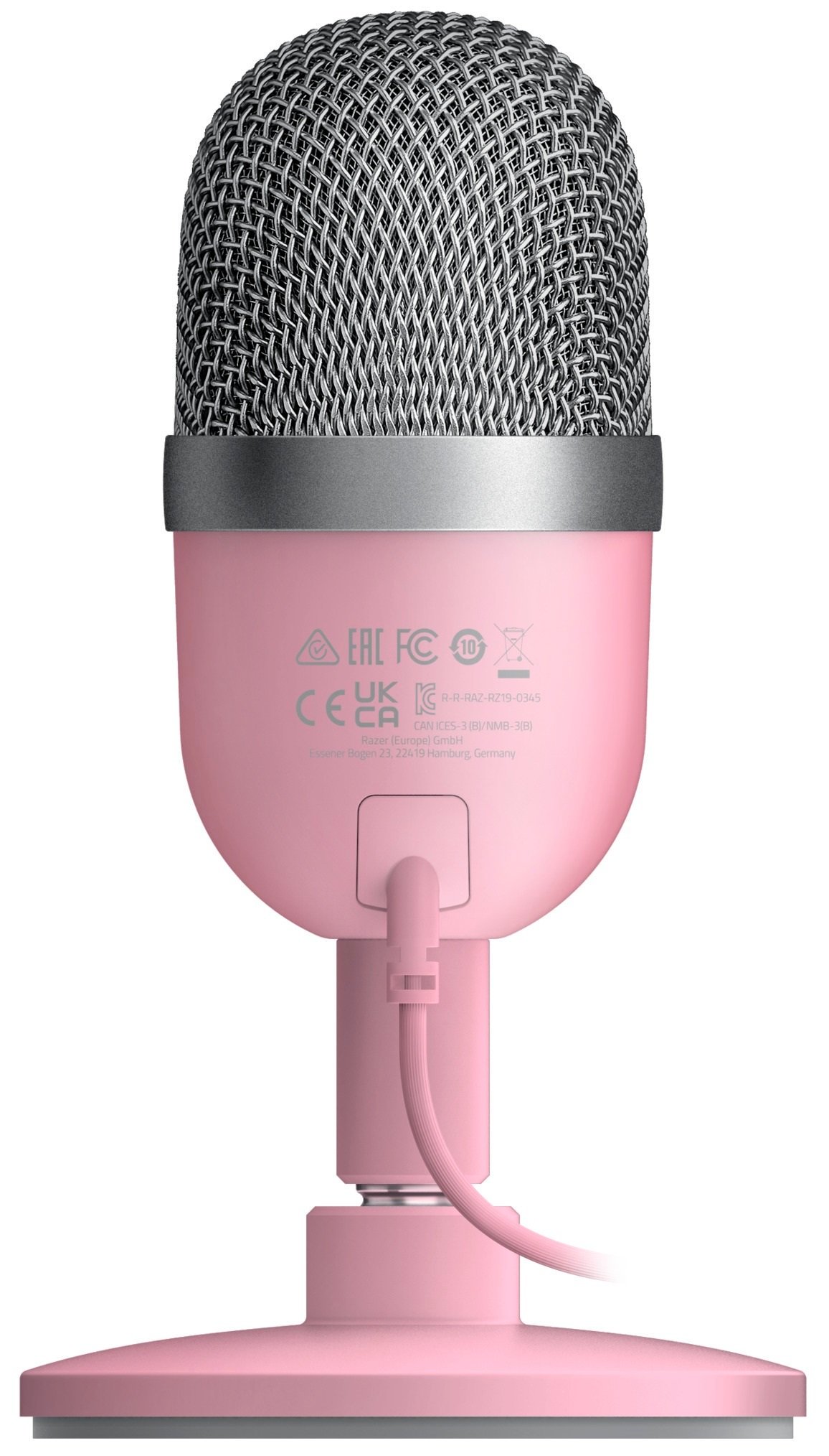 Микрофон Razer Seiren Mini Quartz RZ19-03450200-R3M1 розовый - ForteMarket Микрофон Razer Seiren Mini Quartz RZ19-03450200-R3M1 розовый купить,0