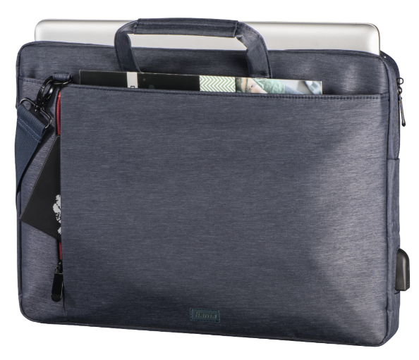 Сумка для ноутбука Hama Manchester 00216581 15.6" синяя купить,0