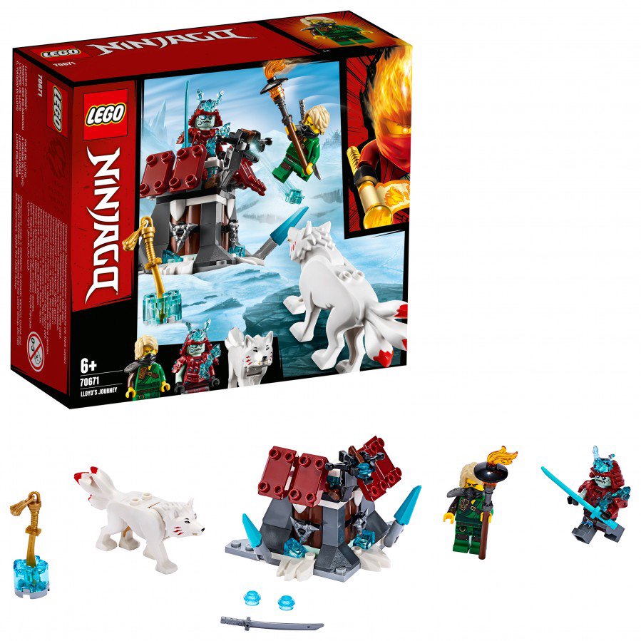 Конструктор Lego Ninjago Путешествие Ллойда  70671   купить,NaN
