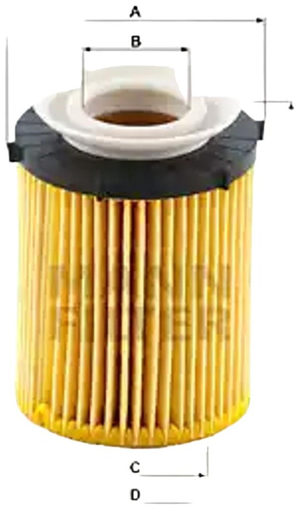 MANN-FILTER масляный фильтр HU7116Z купить,NaN