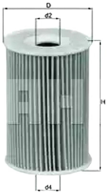 MAHLE масляный фильтр OX1351D купить,NaN