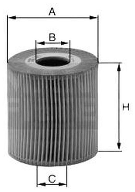 MANN-FILTER масляный фильтр HU8011Z купить,NaN